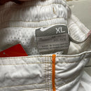 Nike Vintage Swoosh White Gold and Orange Shorts (S)