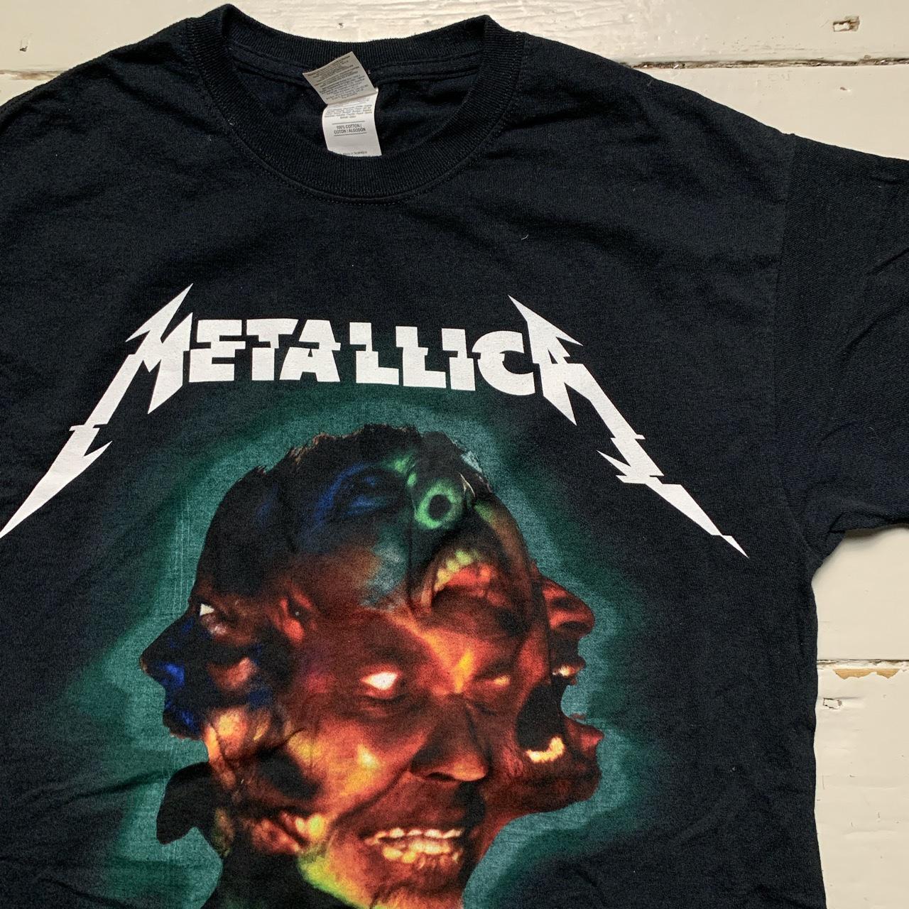 Metallica Hardwired to Self Destruct Black T Shirt