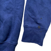 Nike Navy and White Swoosh Hoodie