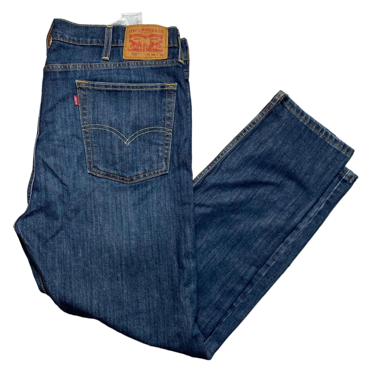 Levis 510 Slim Navy Jeans (38W)