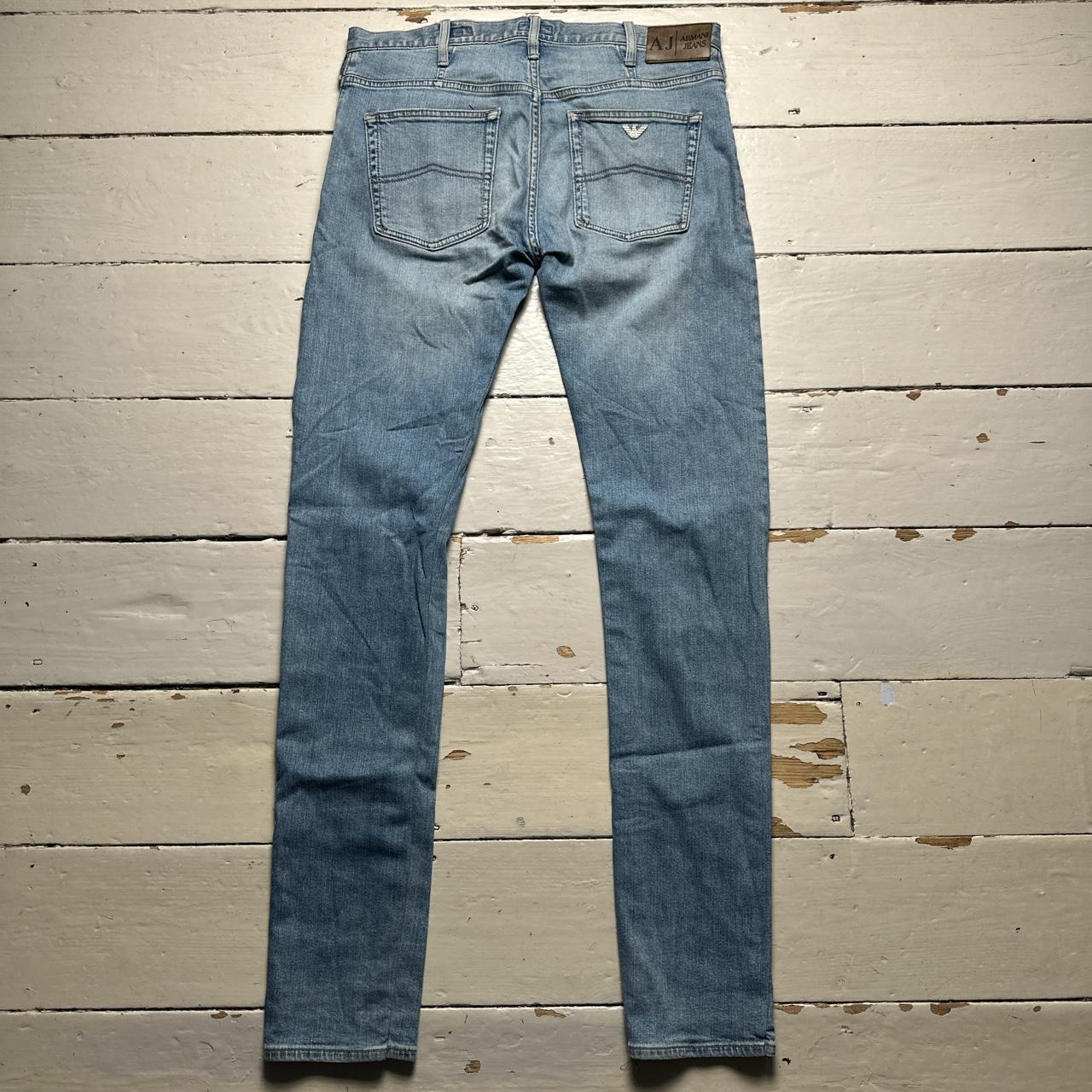 Armani J21 Slim Light Blue Jeans