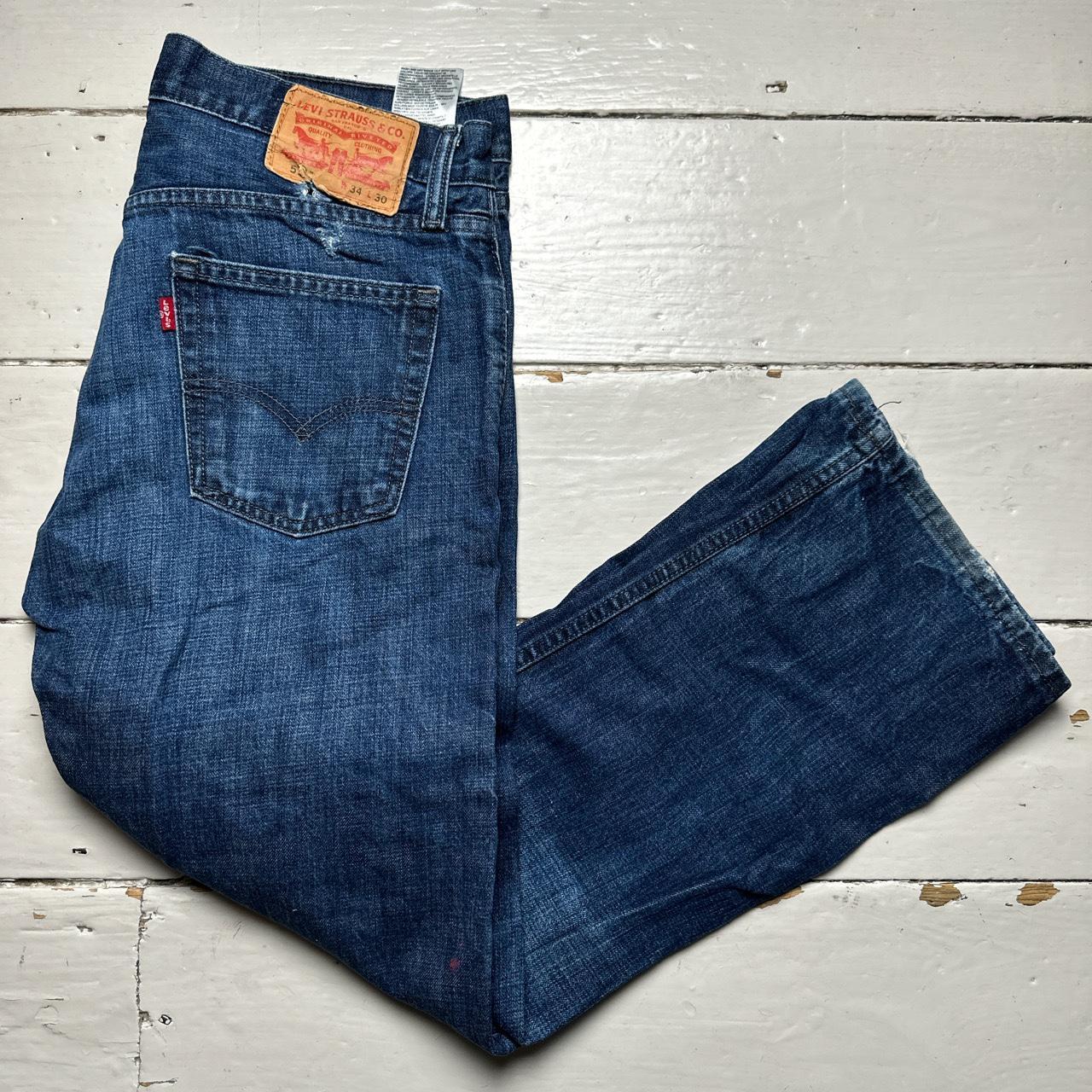 Levis 514 Vintage Navy Jeans