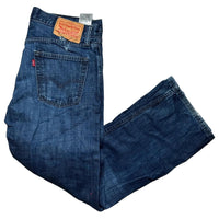 Levis 514 Vintage Navy Jeans (34W)