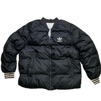 Adidas Bomber Puffer Bubble Reversible Coat (XL)