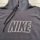 Nike Club Stitch Black and White Hoodie