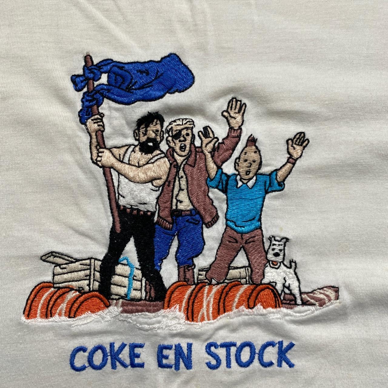 Tin Tin Vintage 90’s Embroidered T Shirt (L)