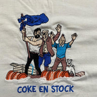 Tin Tin Vintage 90’s Embroidered T Shirt (L)