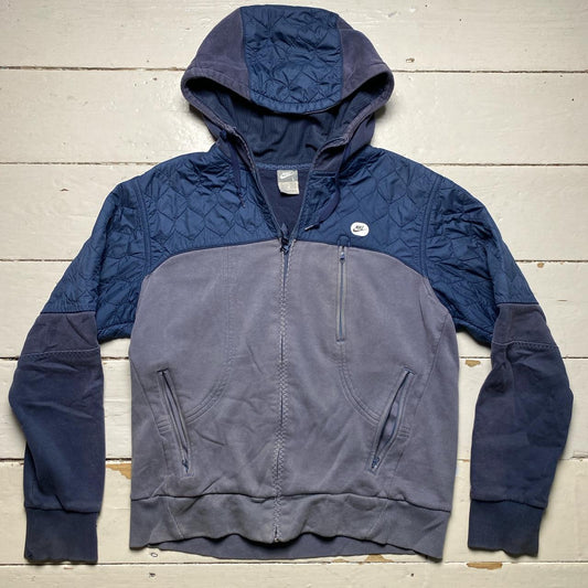 Nike Swoosh Vintage Quilter Navy Hoodie