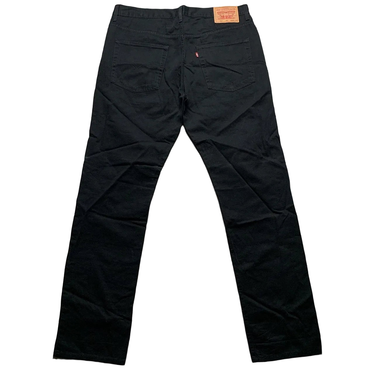Levis 581 66 Black Baggy Trouser Jeans (W36)