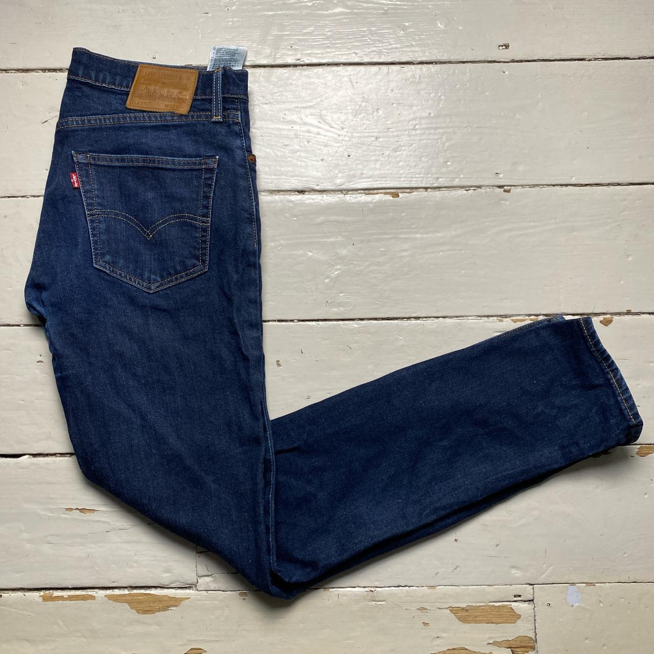 Levis 511 Slim Navy Jeans