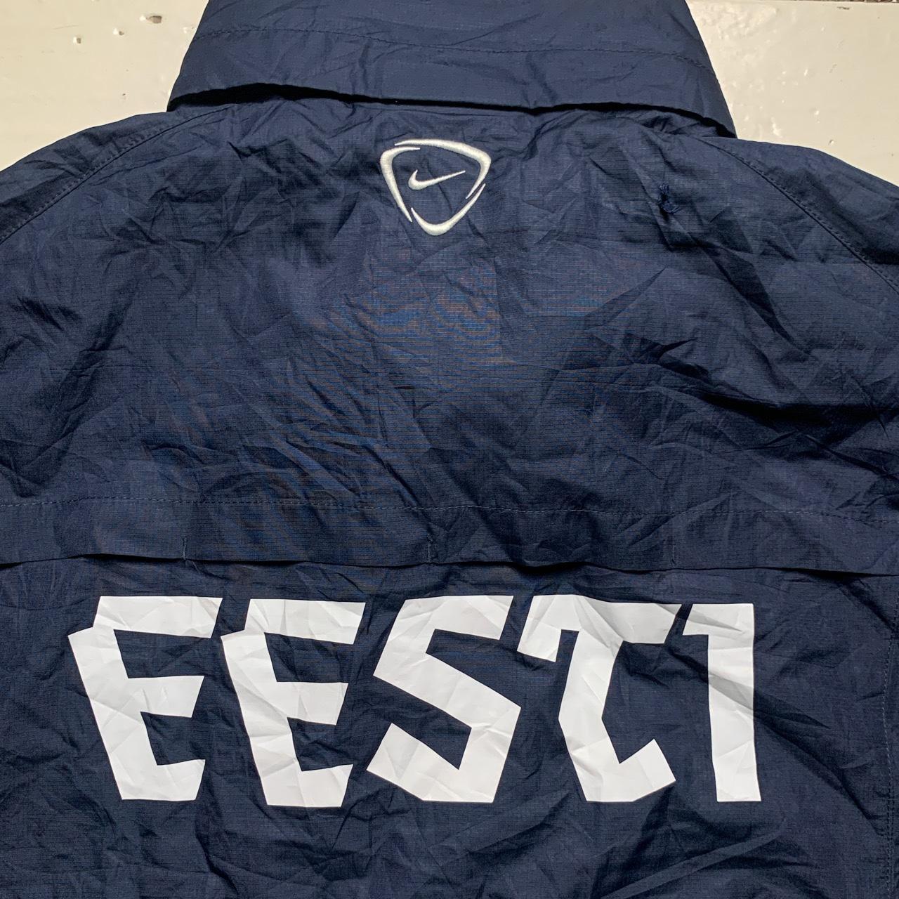 Nike EESTI Jalgpalli Liit Estonian Football Association Football Shell Tracksuit Windbreaker Jacket