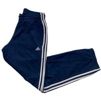 Adidas Performance Essentials Navy and White 3 Stripe Joggers (S)