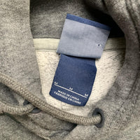 Nike Club Spellout Grey and White Hoodie (M)