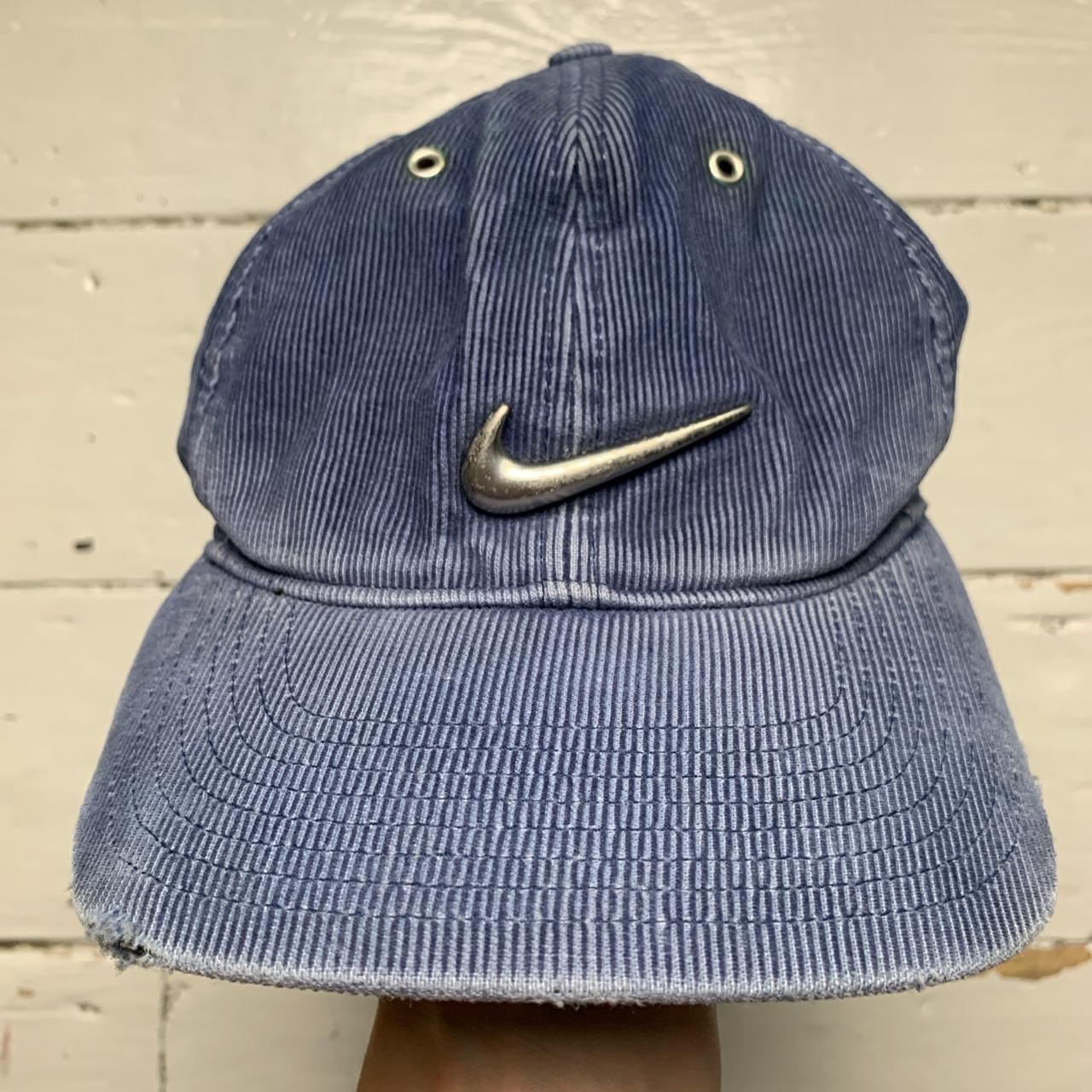 Nike Vintage 90’s Denim Silver Plaque Swoosh Cap