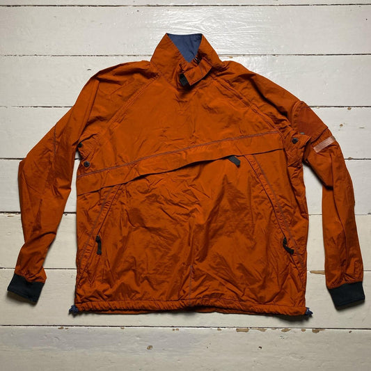 Nike ACG Orange and Grey Vintage Shell Track Jacket