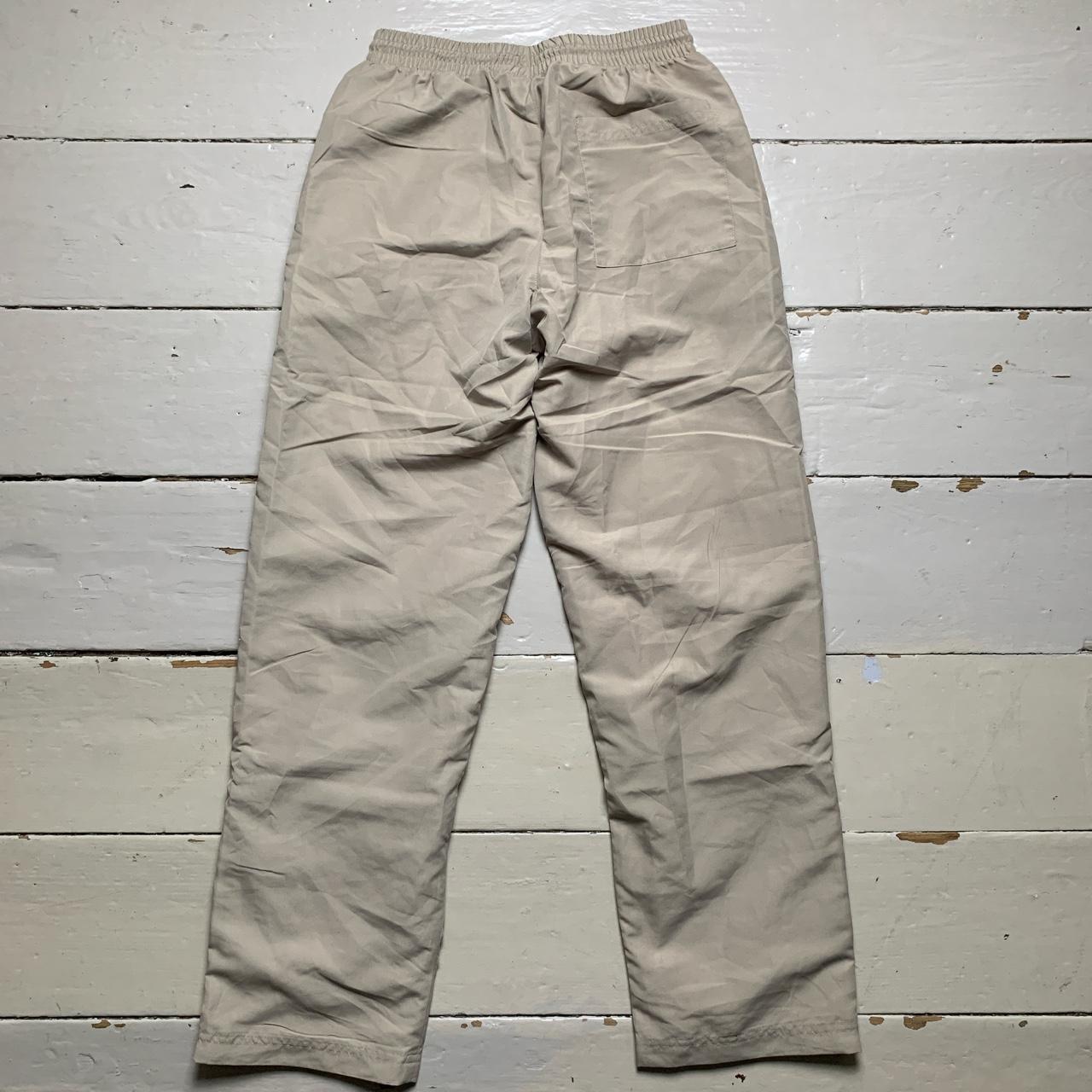 Reebok Shell Baggy Bottoms Cream and Light Blue