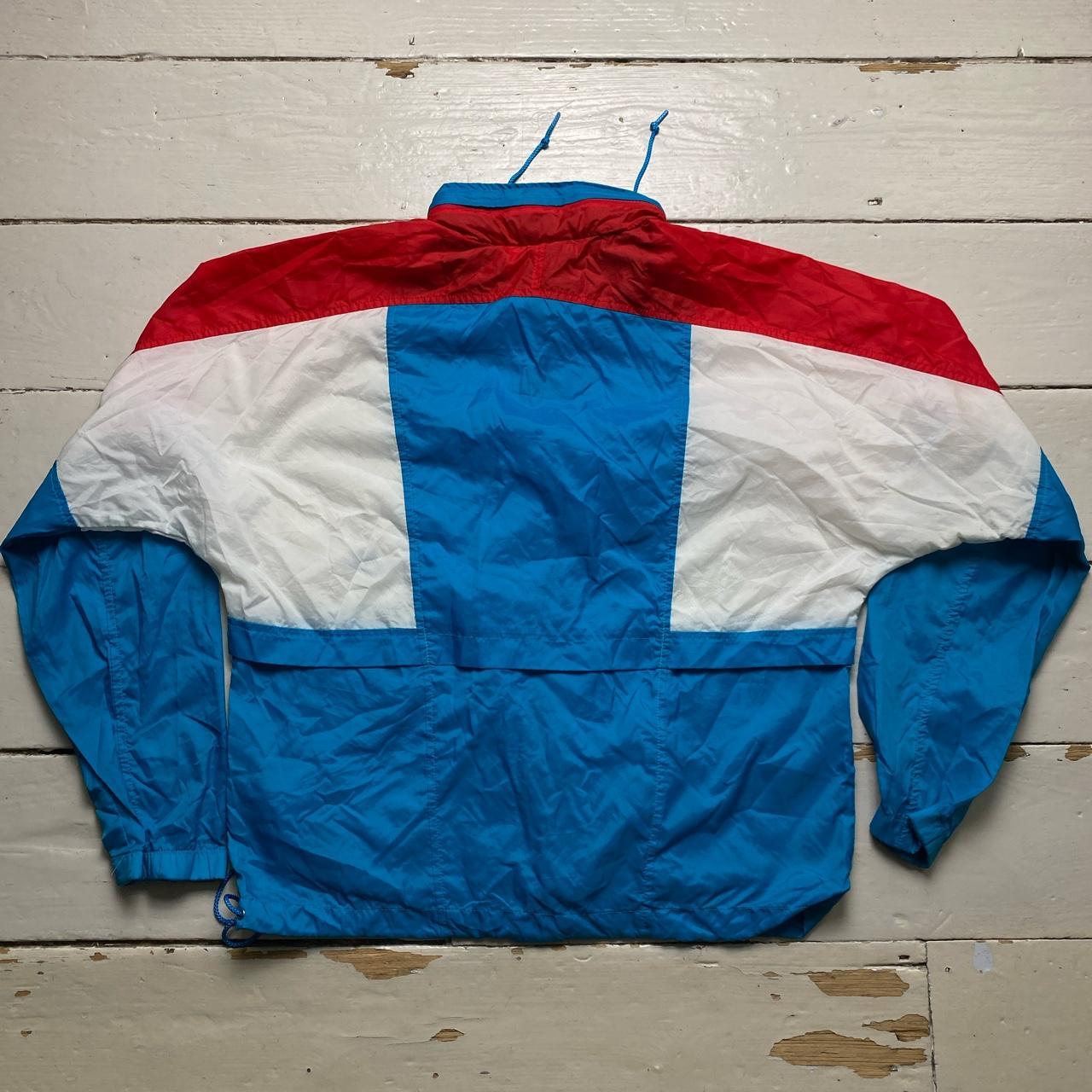 Nike Vintage 90’s Windbreaker Tracksuit Jacket Blue White and Red