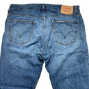 Levis 514 Slim Straight Distressed Jeans (36W)