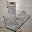 Levis 514 Silver Jeans