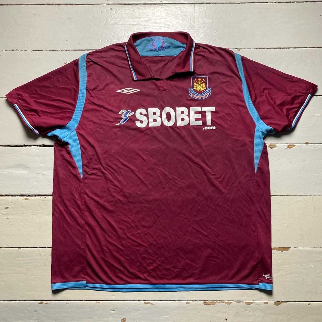 West Ham United Umbro Vintage 2009 Football Jersey