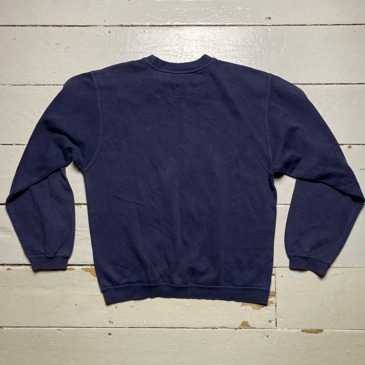 Nike Swoosh Vintage Jumper Navy and White