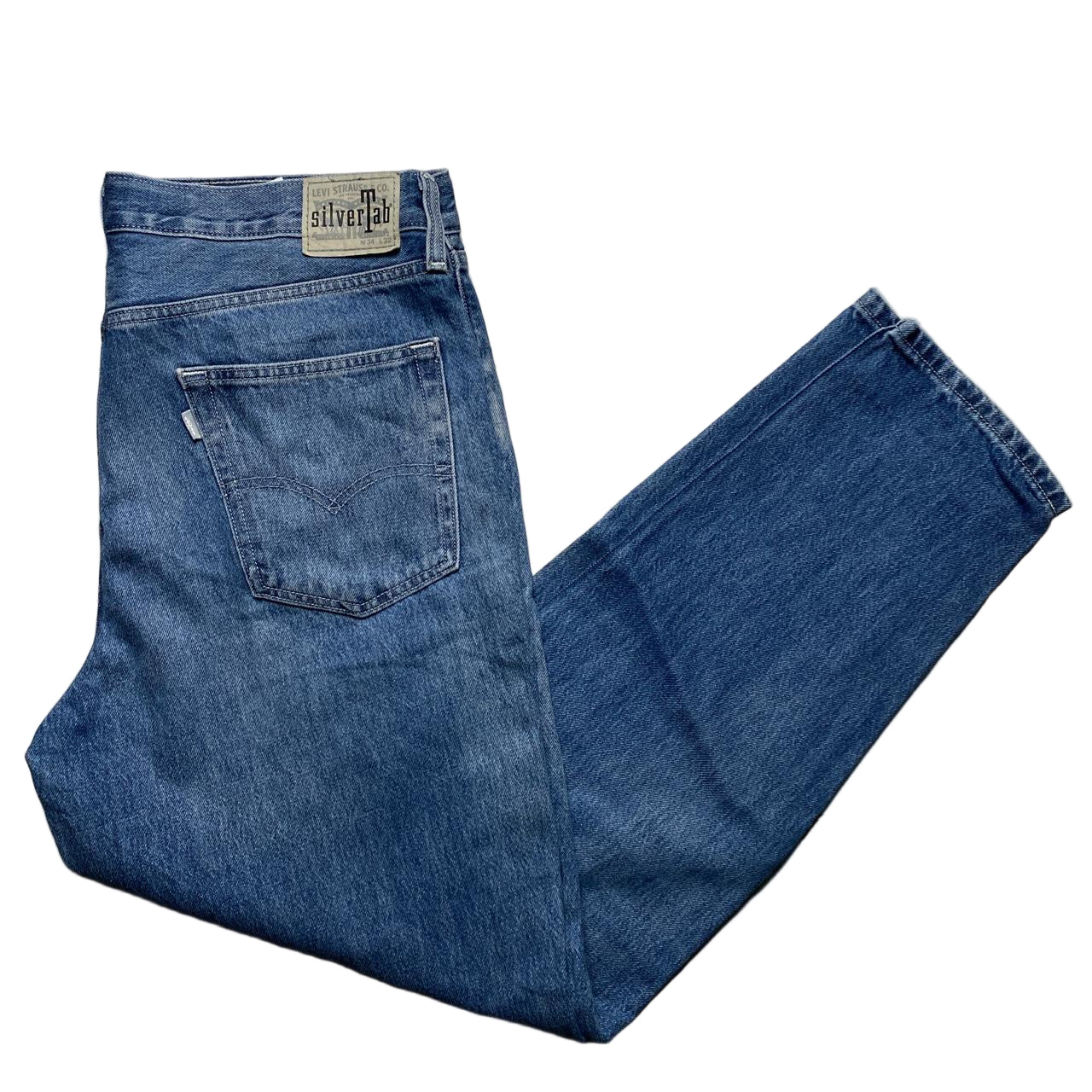 Levis Silver Tab Light Blue Jeans (34W)