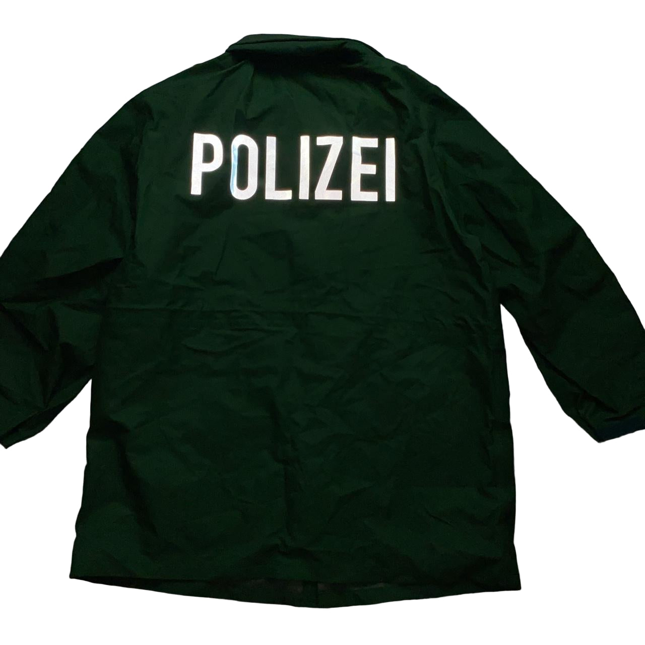 Polizei German Police Gore Tex Green Windbreaker Jacket (L)