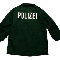 Polizei German Police Gore Tex Green Windbreaker Jacket (L)