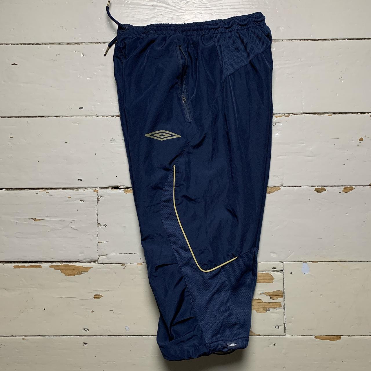 Umbro SX Vintage Navy and Golf Shell Track Pant Shorts