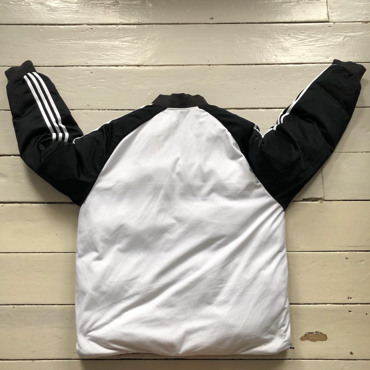 Adidas Puffer Jacket Reversible Black and White