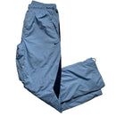 Nike Vintage Baby Light Blue and Navy Shell Trackpant Baggy Bottoms (S)