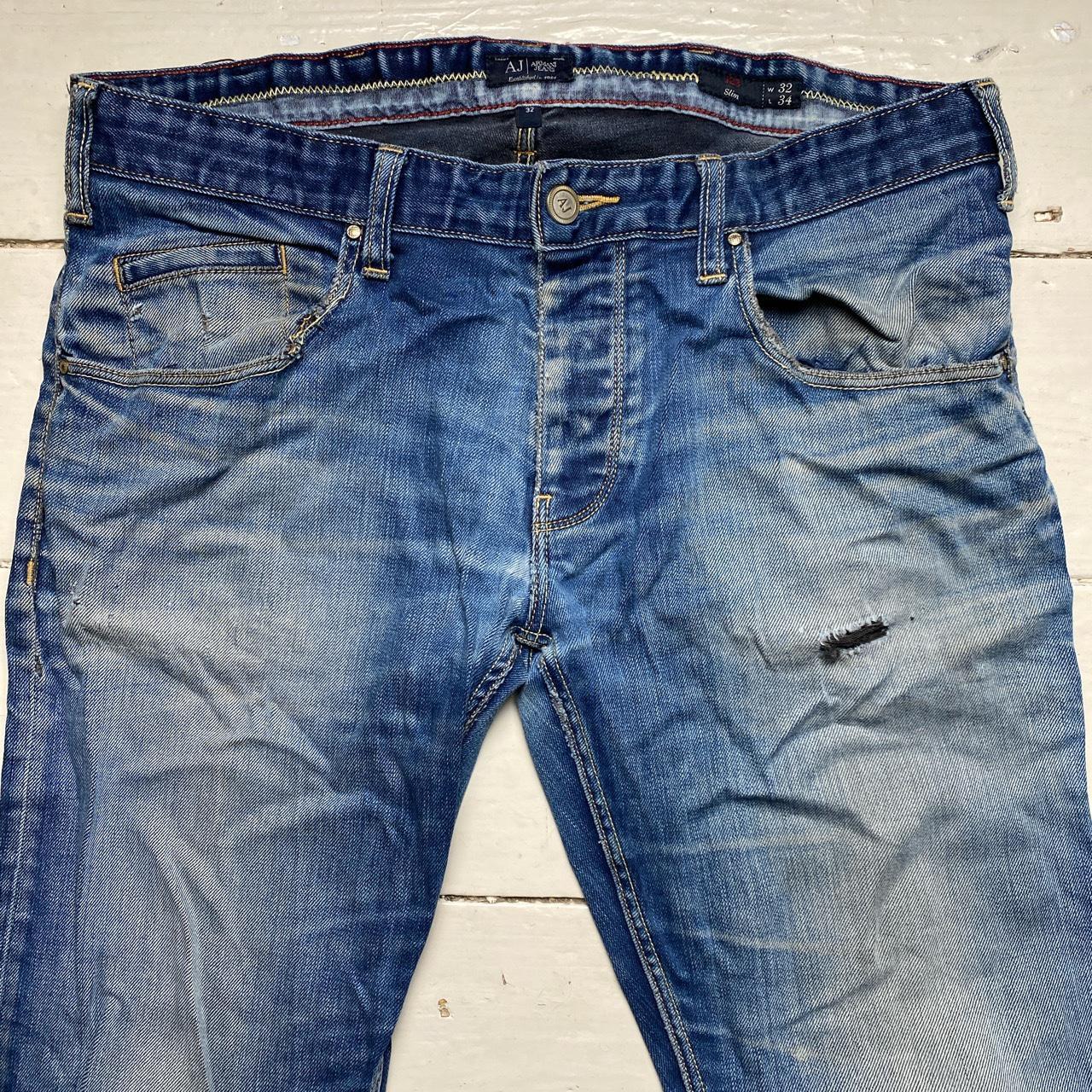 Armani J23 Slim Jeans Navy