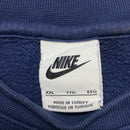 Nike Big Swoosh Navy and Multi Colour Baggy Jumper (2XL)
