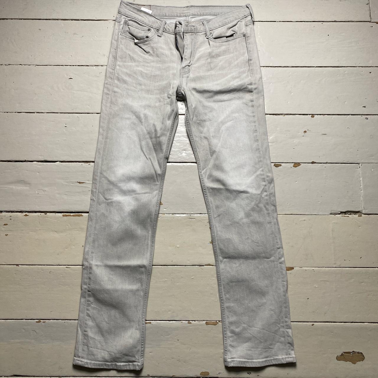 Levis 514 Silver Jeans