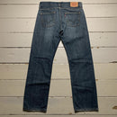Levis 506 Vintage Baggy Blue Jeans