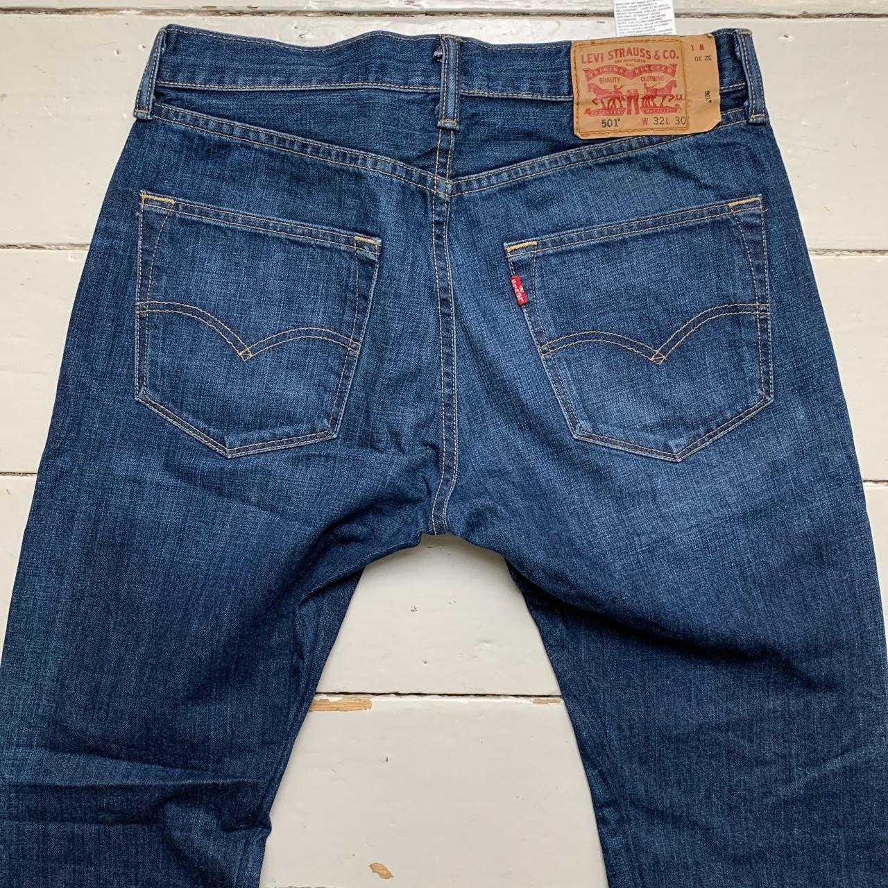 Levis 501 Navy Jeans