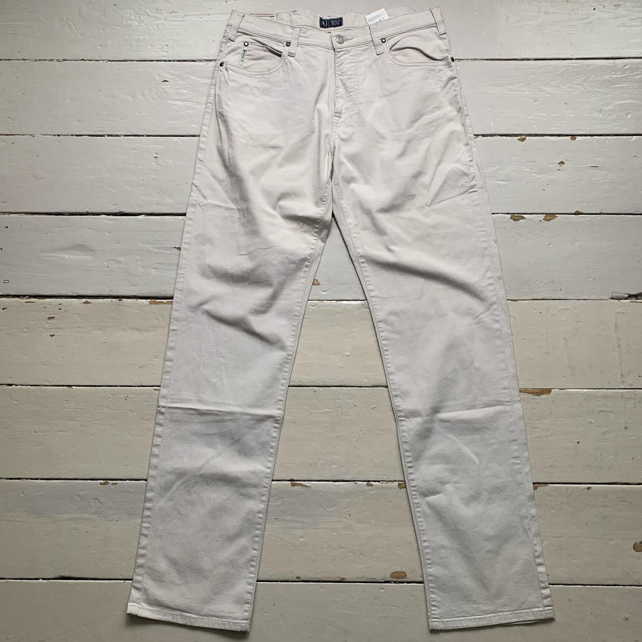 Armani Vintage Cream Jeans