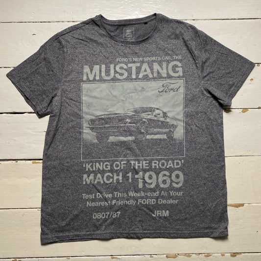 Ford Mustang Grey T Shirt