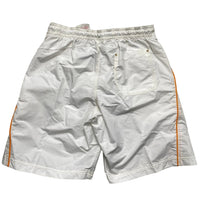 Nike Vintage Swoosh White Gold and Orange Shorts (S)