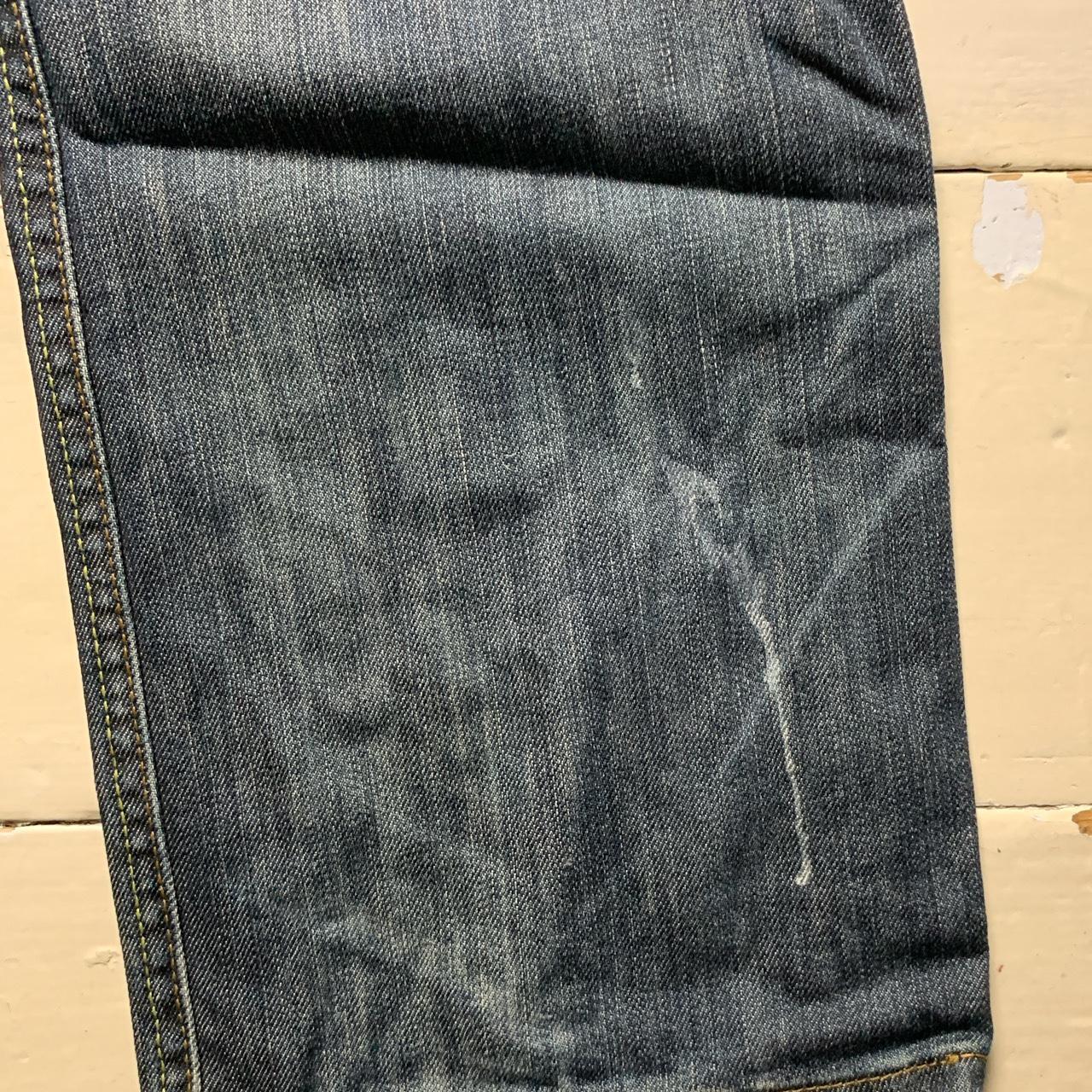 Levis Stonewashed Blue Grey Jeans