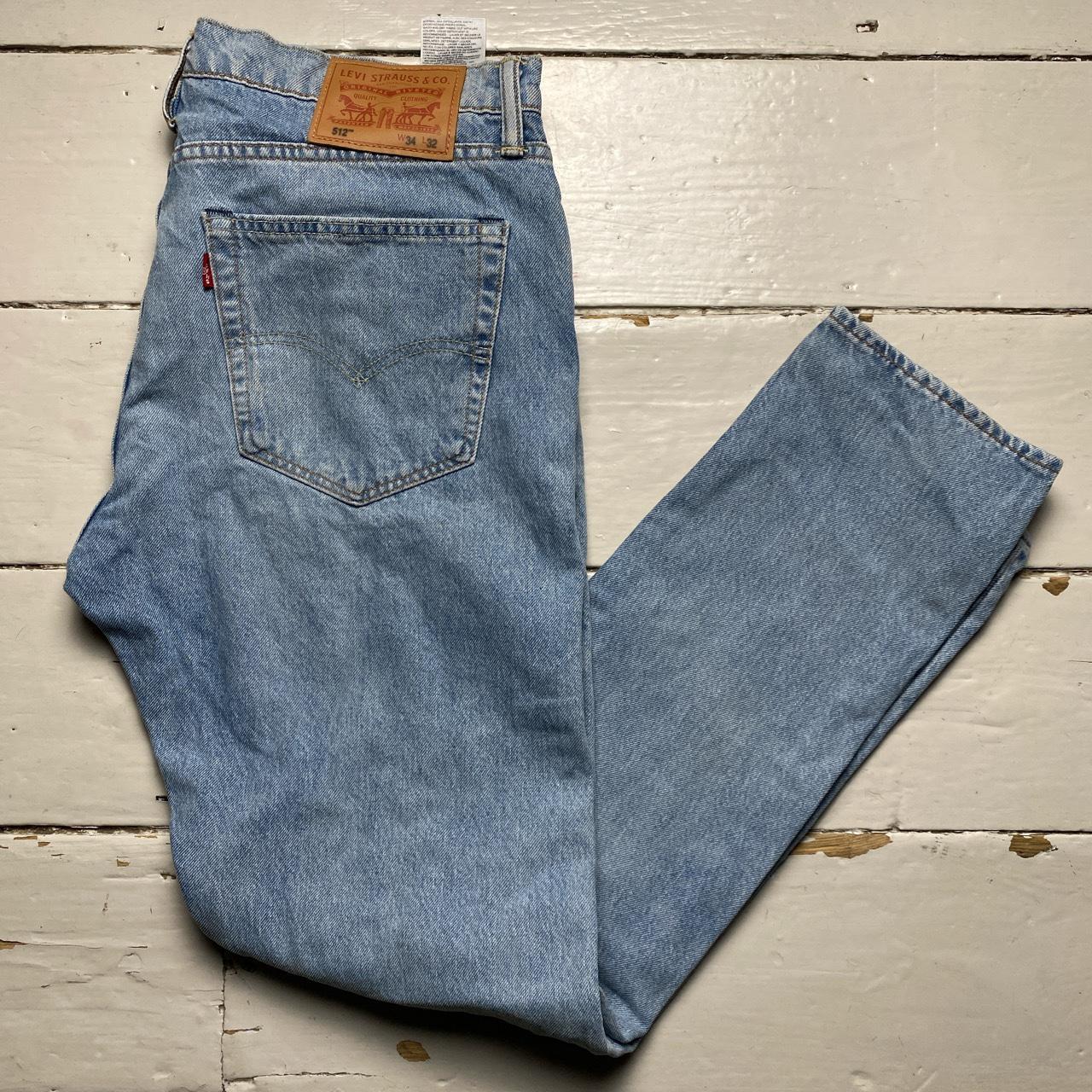 Levis 512 Light Blue Jeans