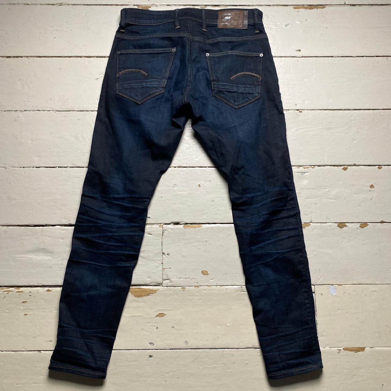 G Star Revend Navy Slim Fit Jeans