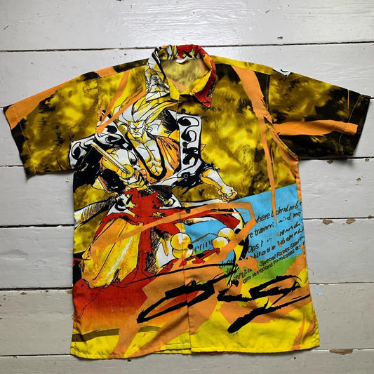 Dragon Ball Z Anime type Silk Y2K Shirt