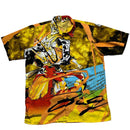 Dragon Ball Z Anime type Silk Y2K Shirt (M)