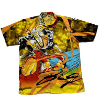 Dragon Ball Z Anime type Silk Y2K Shirt (M)