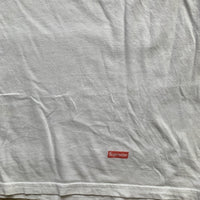 Supreme Hanes White and Red Box Logo T Shirt (L)