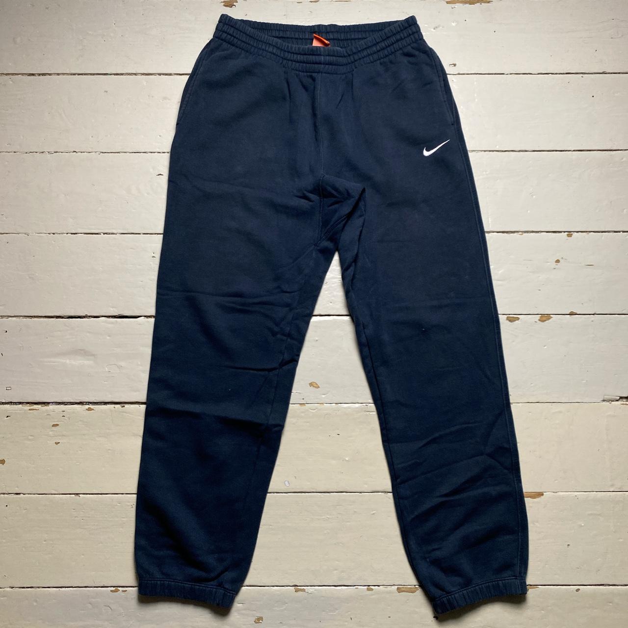 Nike Swoosh Vintage Athletic Department Navy and White Joggers