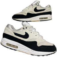 Nike Air Max 1 Womens White and Black (UK 8)