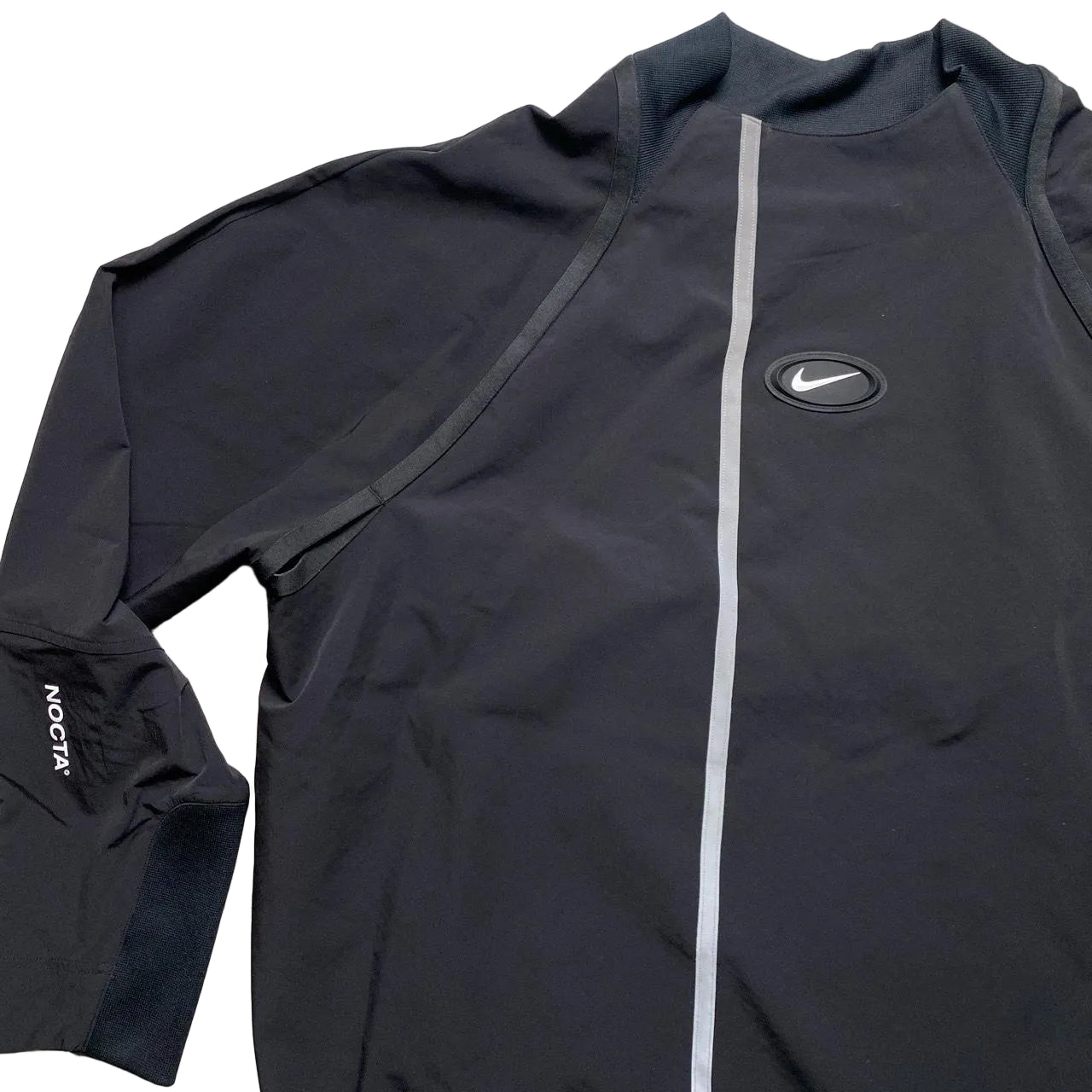 Nike Forza Nocta Black and Pink Shell Jacket Jumper Womens (L)