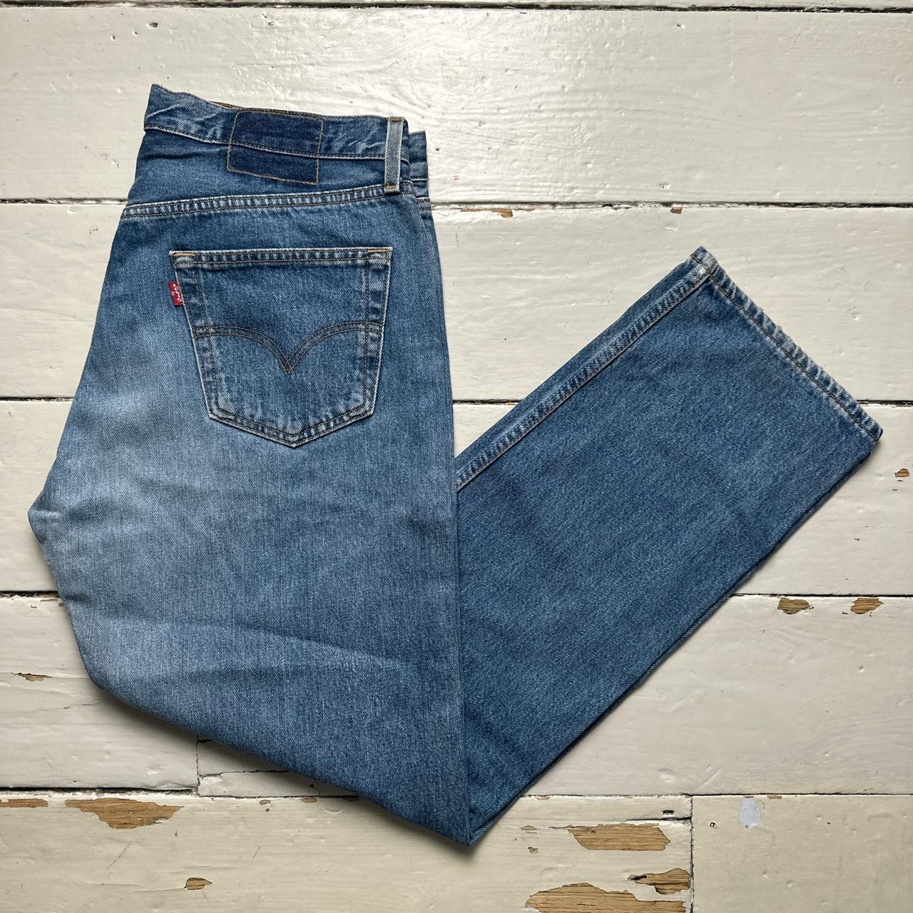 Levis 501 Vintage Light Blue Jeans